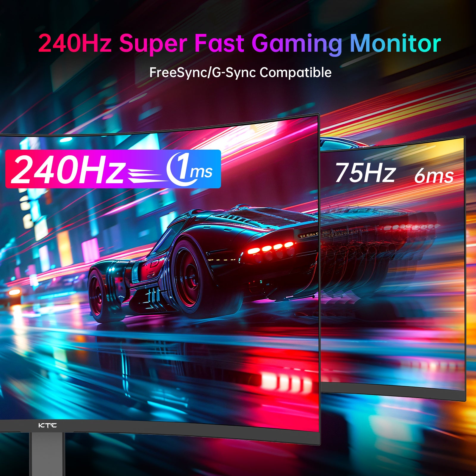 Monitor de Jogo Curvo KTC H27S25E