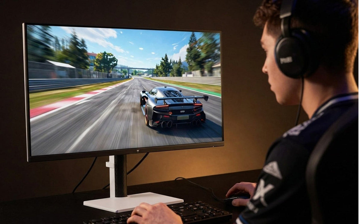 Latência de entrada em monitores para jogos: como escolher um monitor de baixa latência para jogos competitivos.
