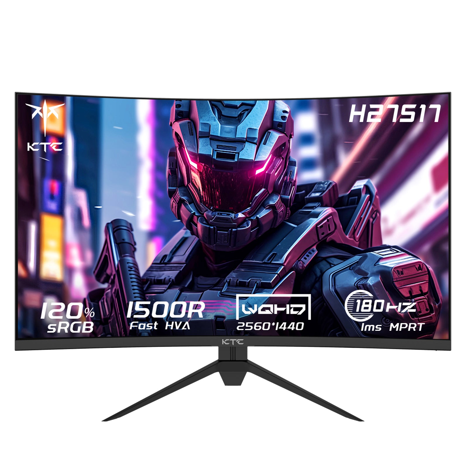 KTC H27S17 Monitor Curvo para Juegos