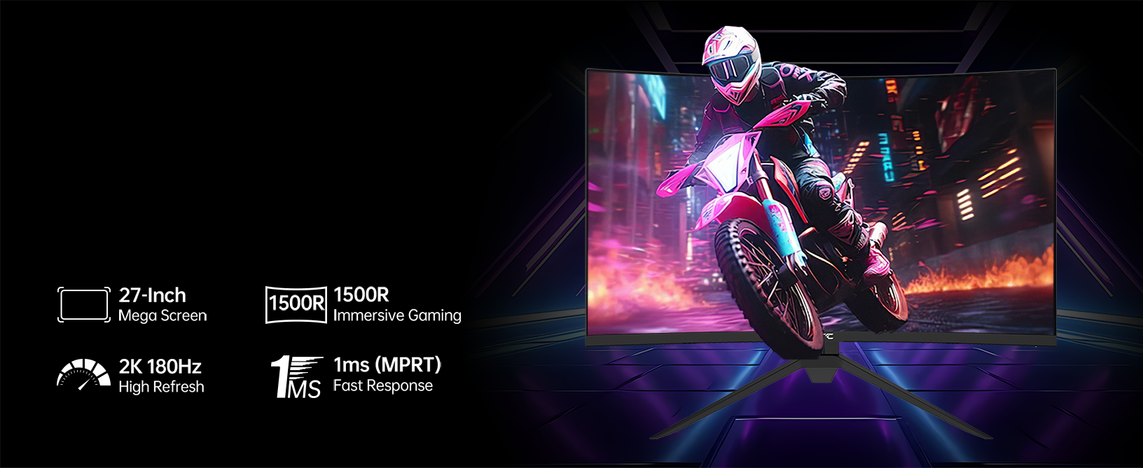 KTC H27S17 Curved Gaming Monitor