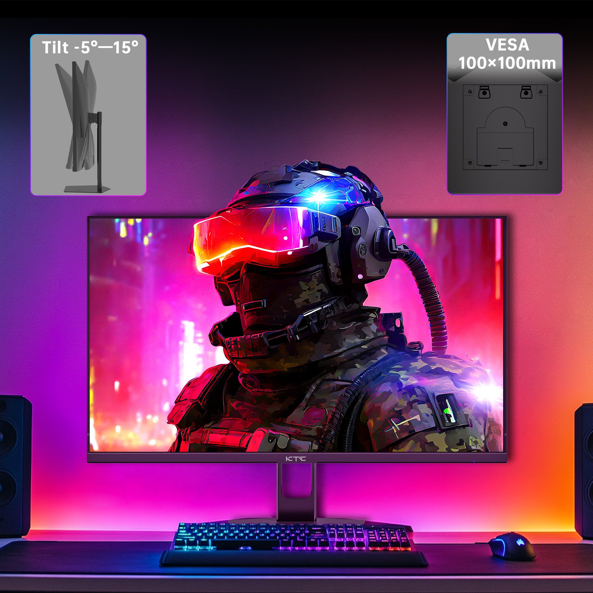 KTC 27インチゲーミングモニター H27E22Pレビュー。約2万円でFHD